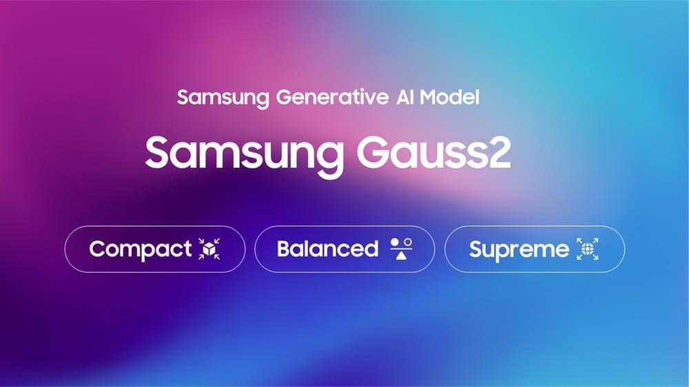 Samsung Unveils Gauss2 AI Model with Triple-Variant Architecture post image