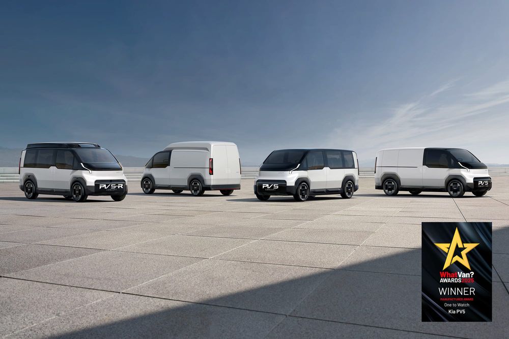 Kia PV5 Electric Van Wins 'One to Watch' Award in UK Preview post image