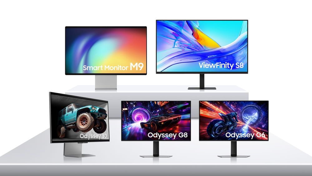 Samsung Unveils AI-Powered Monitors, First 500Hz OLED Display post image