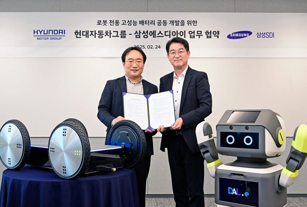 Hyundai, Kia, Samsung SDI Partner on High-Performance Robot Batteries post image