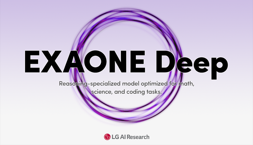 LG Unveils EXAONE Deep: Korea's First Open-Source Reasoning AI post image
