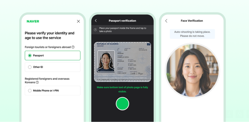 Naver Adds Passport ID for Foreigners post image