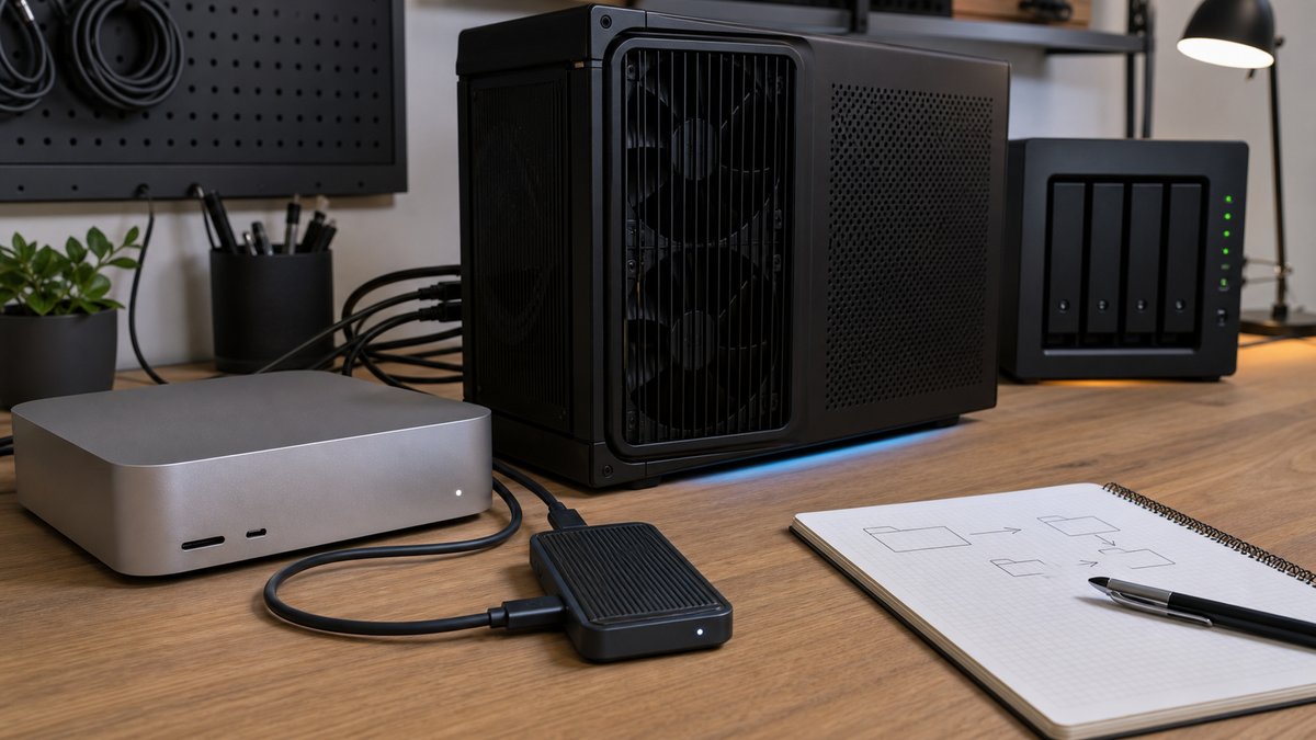 Give Your Local AI Lab a Scratch Drive Before Your Boot Disk Fills Up hero image