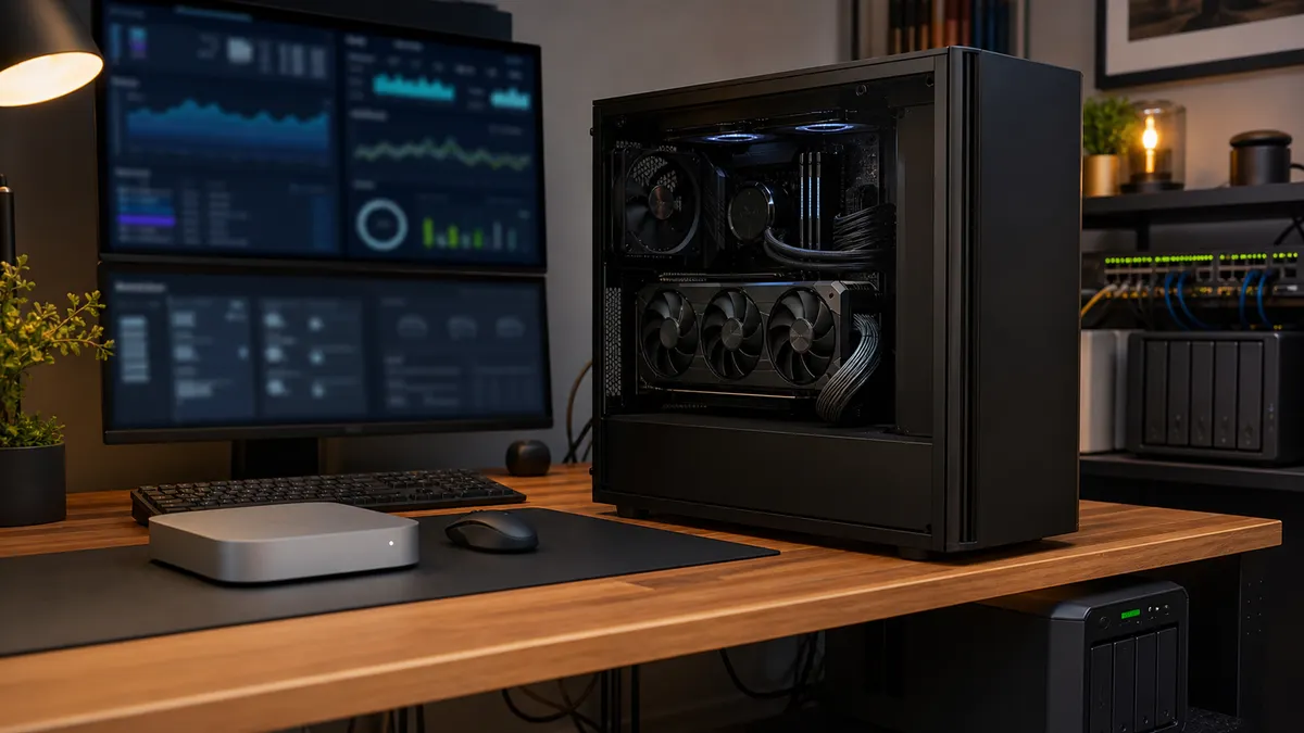 Build a Quieter RTX Local AI Box by Setting a Real Power Budget hero image