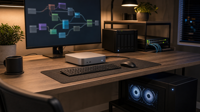 Run a Headless ComfyUI GPU Box From a Mac Mini Without Making a Mess hero image