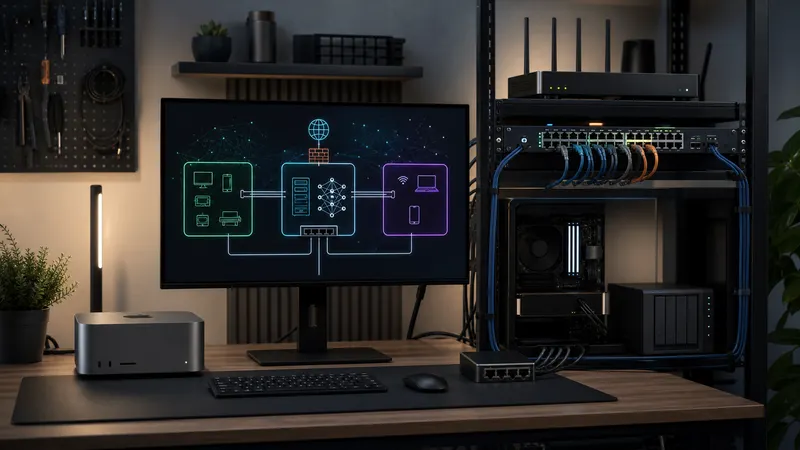 VLAN Your Local AI Box: A Practical Home-Lab Network Plan hero image