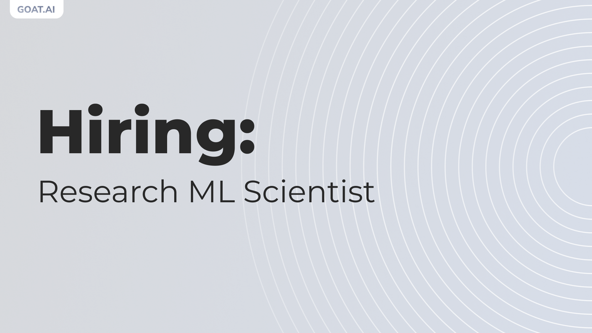 Research Scientist (ML)