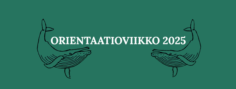 Orientaatioviikon 2025 aikataulu/ Orientation week 2025 schedule