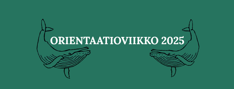 Orientaatioviikon 2025 aikataulu/ Orientation week 2025 schedule