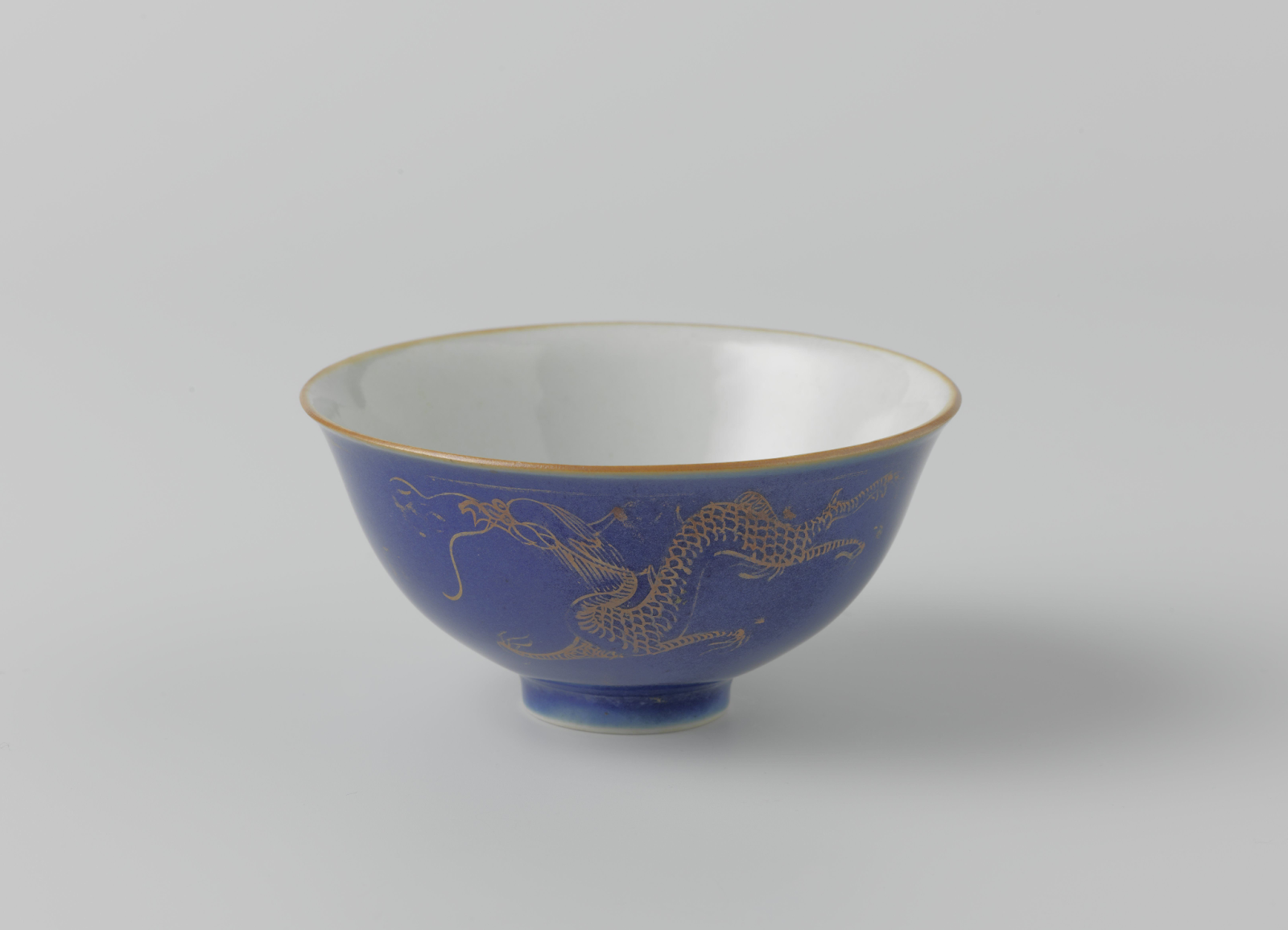 Picture of a blue bowl.