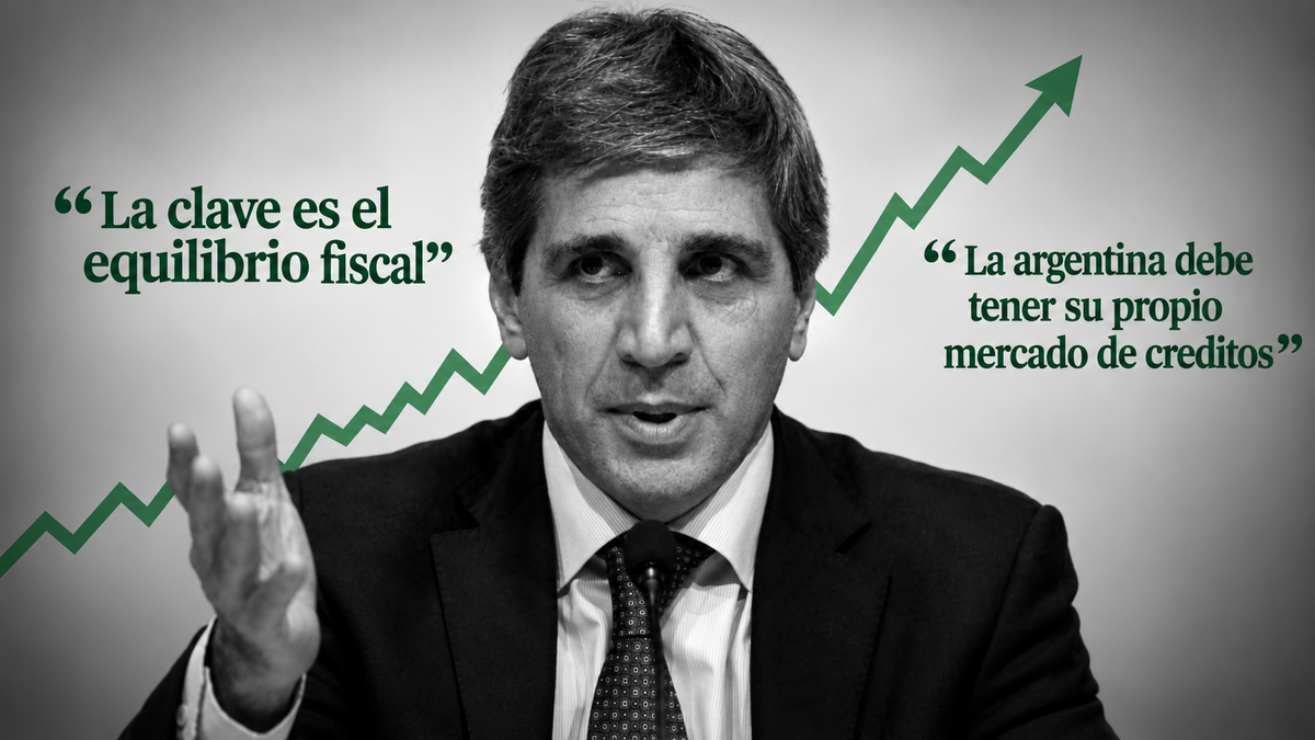 Luis "Toto" Caputo en Di Tella: “El equilibrio fiscal es el pilar fundamental e innegociable”