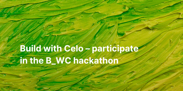 Build with Celo on Toucan