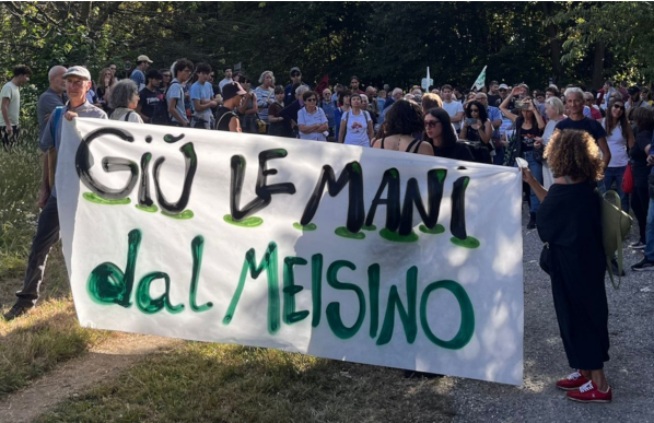 I cantieri al Parco del Meisino vanno avanti, ma gli ambientalisti non si arrendono