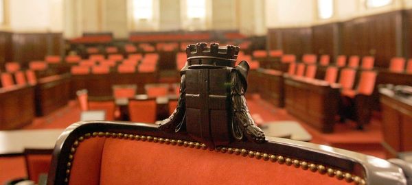 L'aula consiliare del Comune di Milano