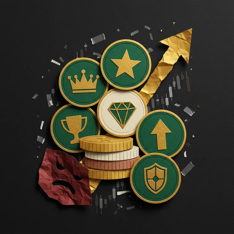 2026년 3월 극단적 공포 시장에서 주목할 암호화폐 TOP 6 추천 목록 일러스트