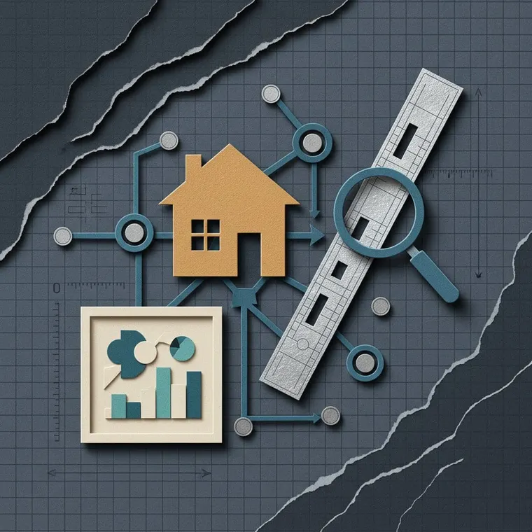 RWA 실물자산 토큰화 부동산 채권 미술품 블록체인 투자 가이드 2026 페이퍼컷 콜라주 일러스트레이션