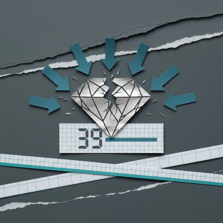 이더리움 ETH 가격 기술적 분석 2026년 4월 RSI 39 과매도 임박 지지선 저항선 데스크로스 페이퍼컷 콜라주 일러스트레이션