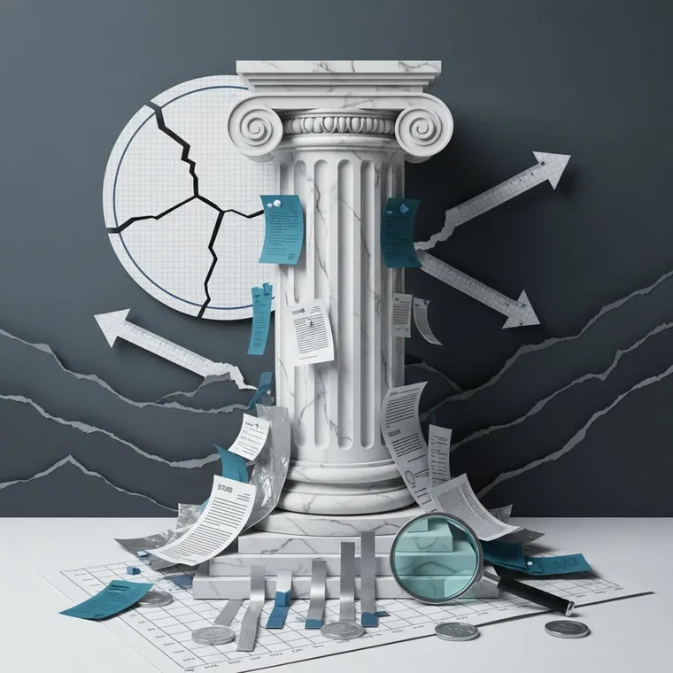 미국 CLARITY Act 암호화폐 규제 법안 5월 상원 표결 위기 페이퍼컷 콜라주 일러스트레이션