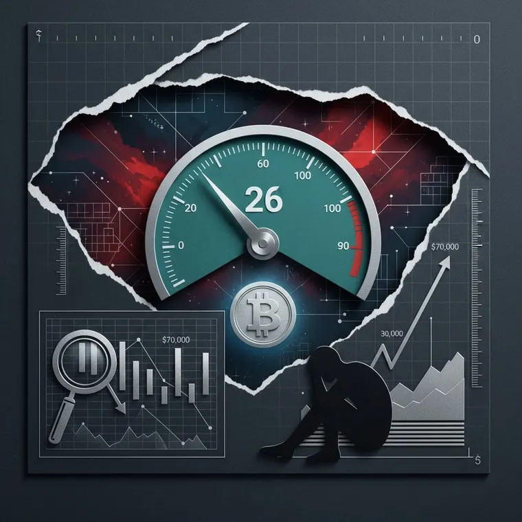 크립토 공포탐욕지수 26 공포 구간 시장 심리 지표 가이드