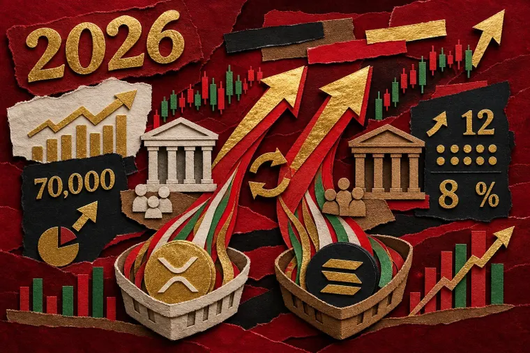 Crypto ETF Inflows 2026: Institutions Rotate Into XRP and Solana