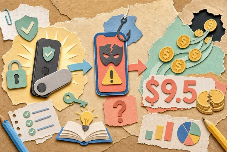 The hardware never broke. A fake app stole $9.5M anyway.