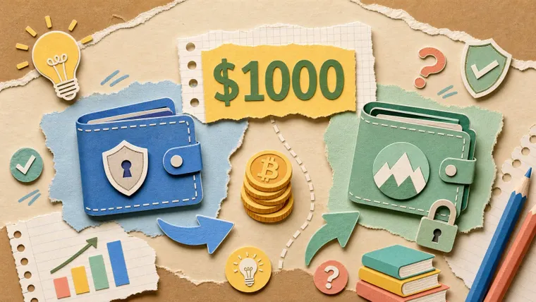 The $1,000 rule that changes which crypto wallet you need