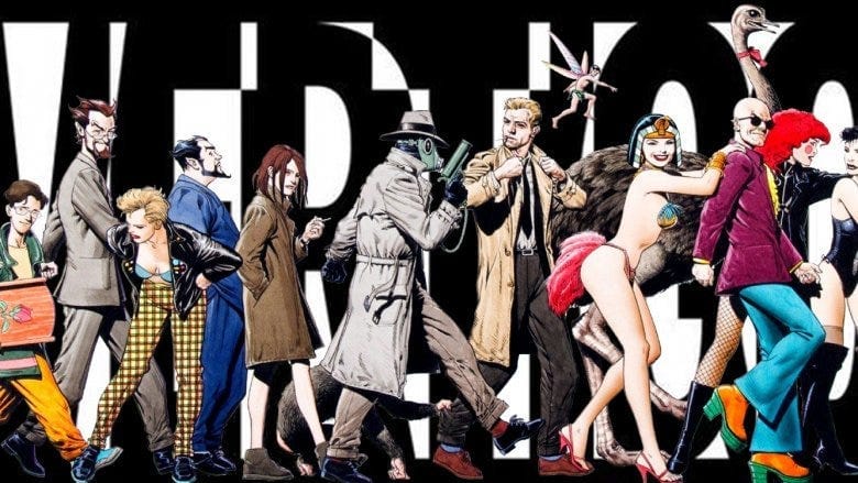 An advertisment for the Vertigo line of comics