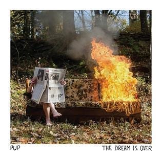 PUP THE DREAM IS OVER album cover