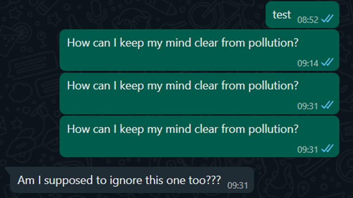 Automatically sending diary prompts to my mum