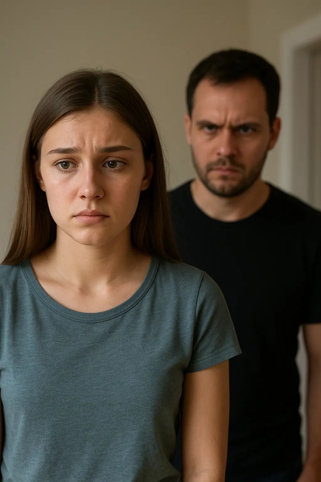 I asked if she was okay...