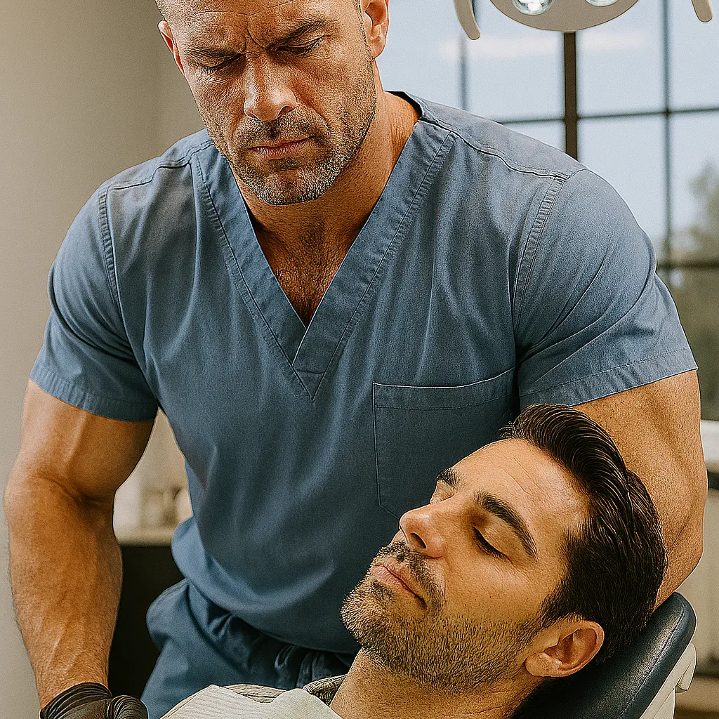 I’ve developed a serious crush on my dentist...