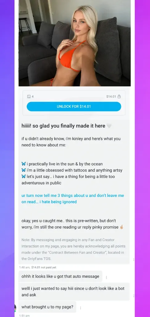 OnlyFans Welcome Message: How to Write One That Converts