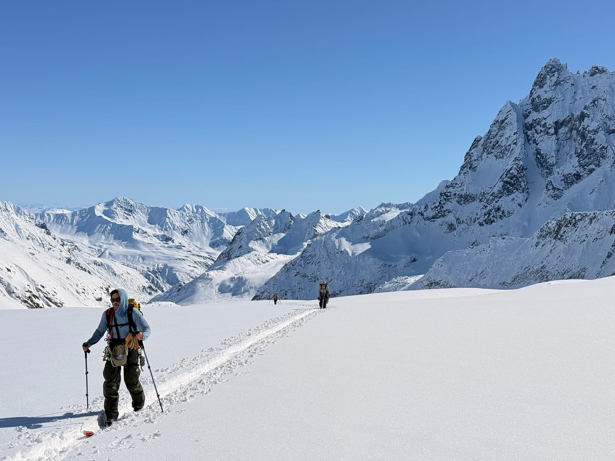 Cold Smoke and Couloirs: A Ski Guide's Day on the Pika Glacier
