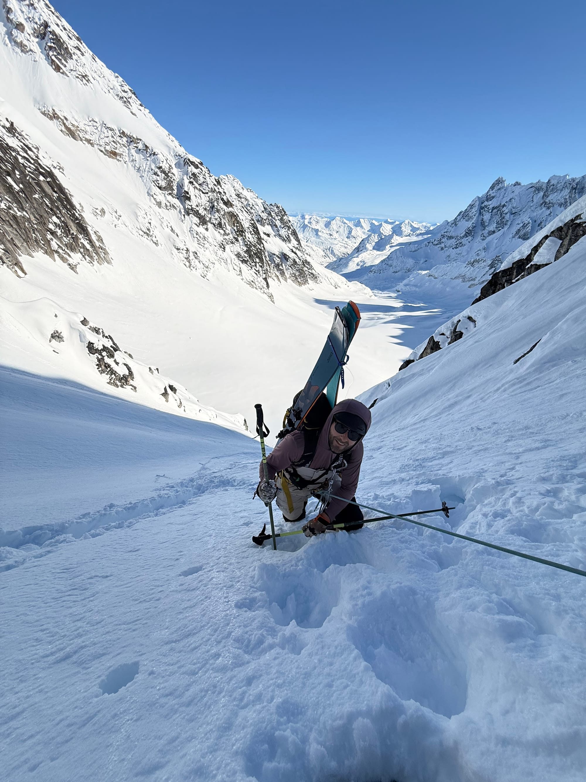 Cold Smoke and Couloirs: A Ski Guide's Day on the Pika Glacier