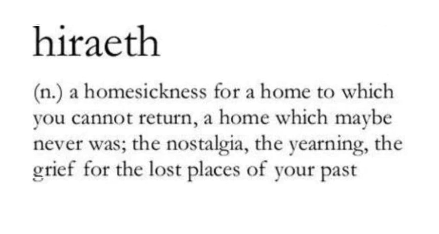 Hiraeth meaning