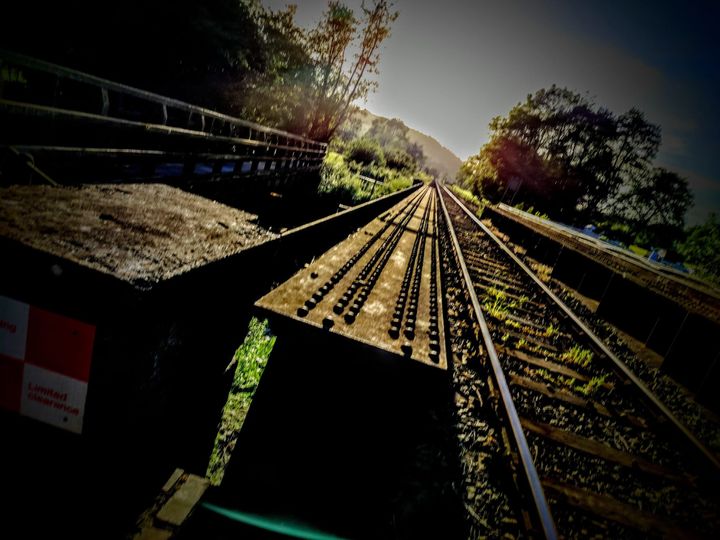 Knighton Railway Track