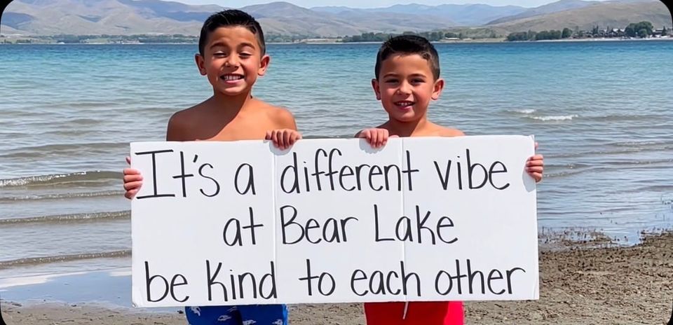 Be Kind in Bear Lake, We’re All Here for a good time.