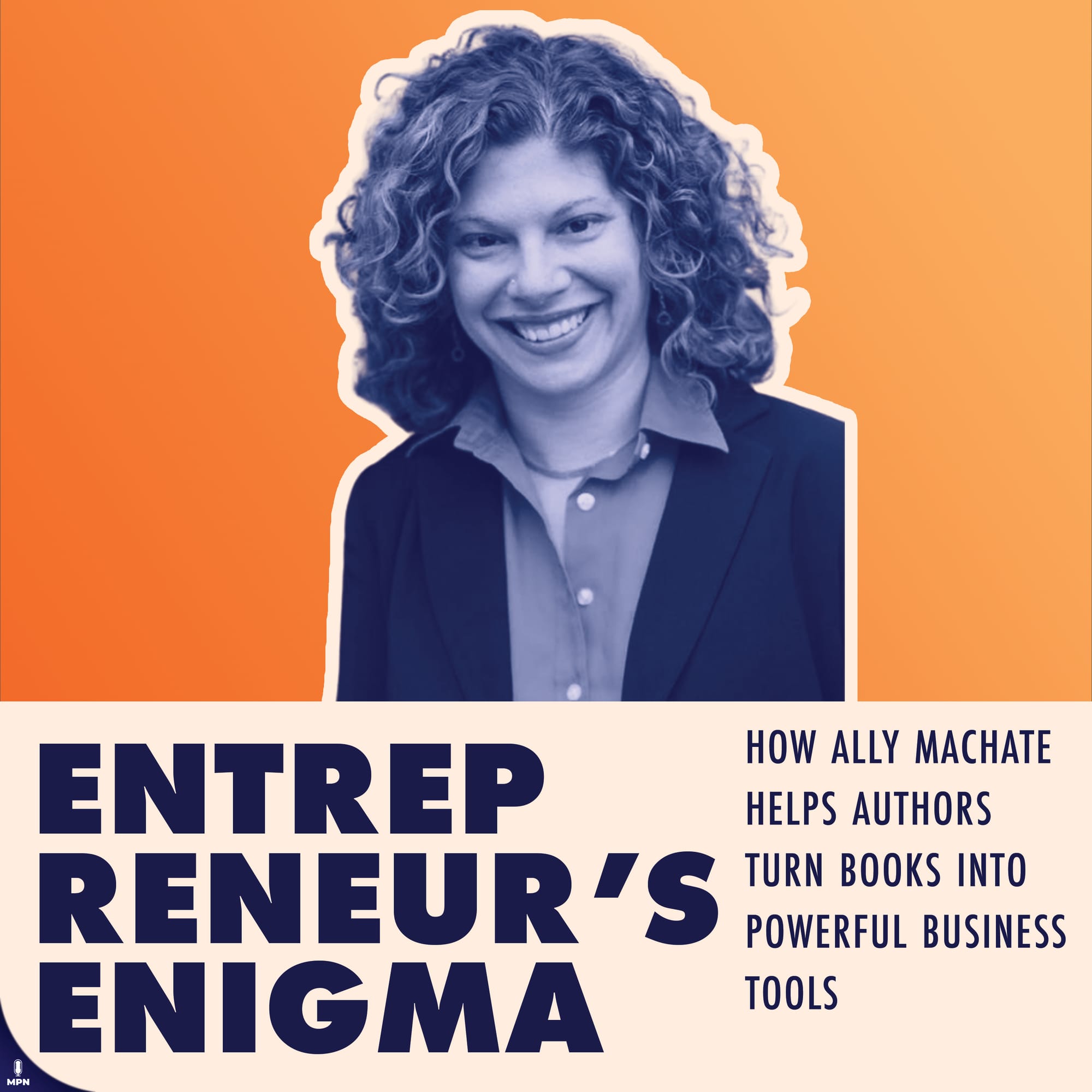 Entrepreneur's Enigma album art with Ally Machate on it.