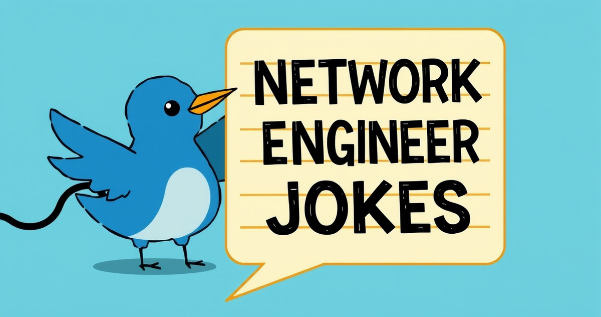 Network Engineer Jokes Twitter Bot