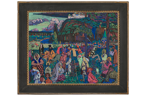 Kandinsky’s Das bunte Leben Returns to the Market at Christie’s