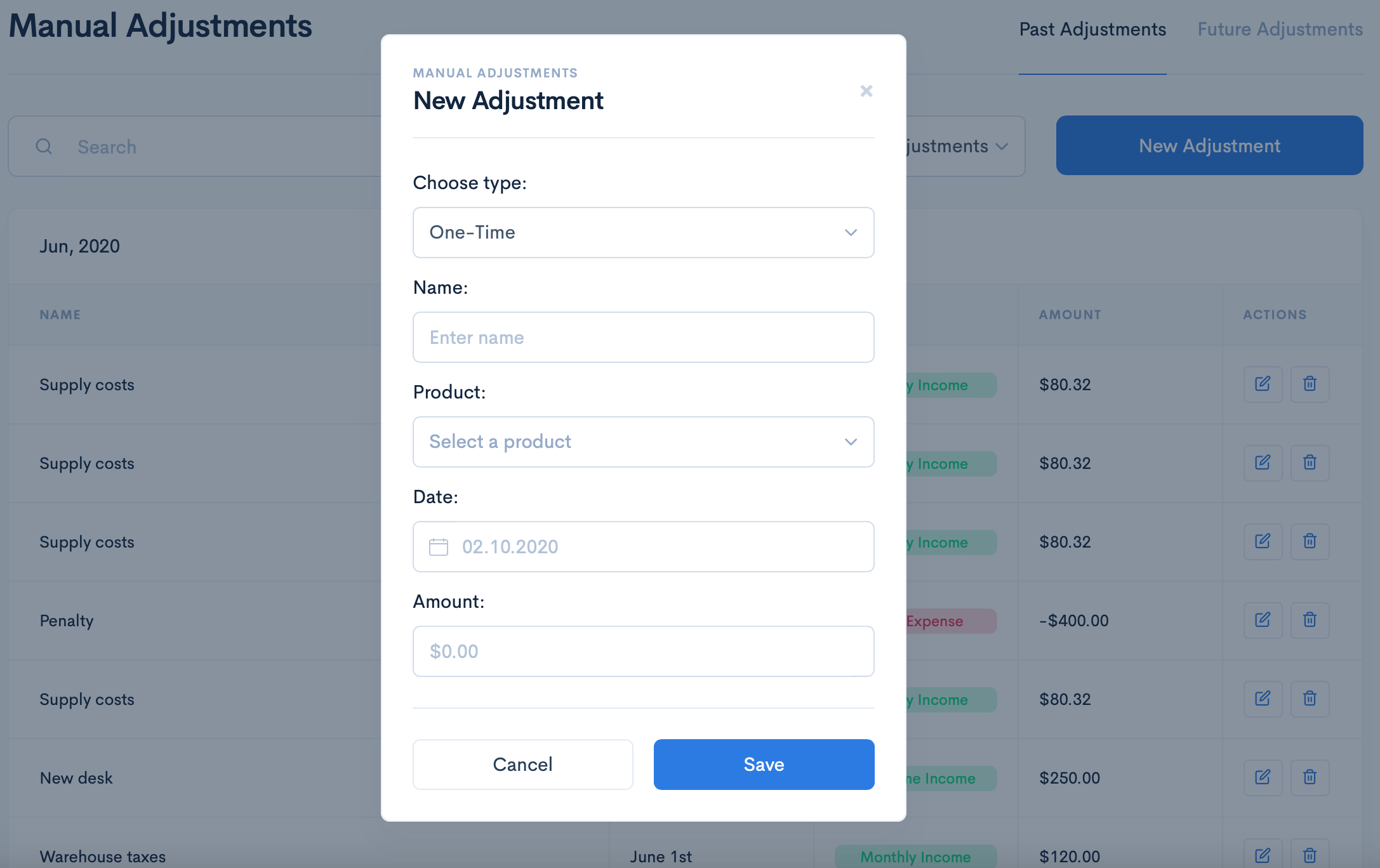 Uploading COGS to SelleRise’s Inventory Manager. Step 1