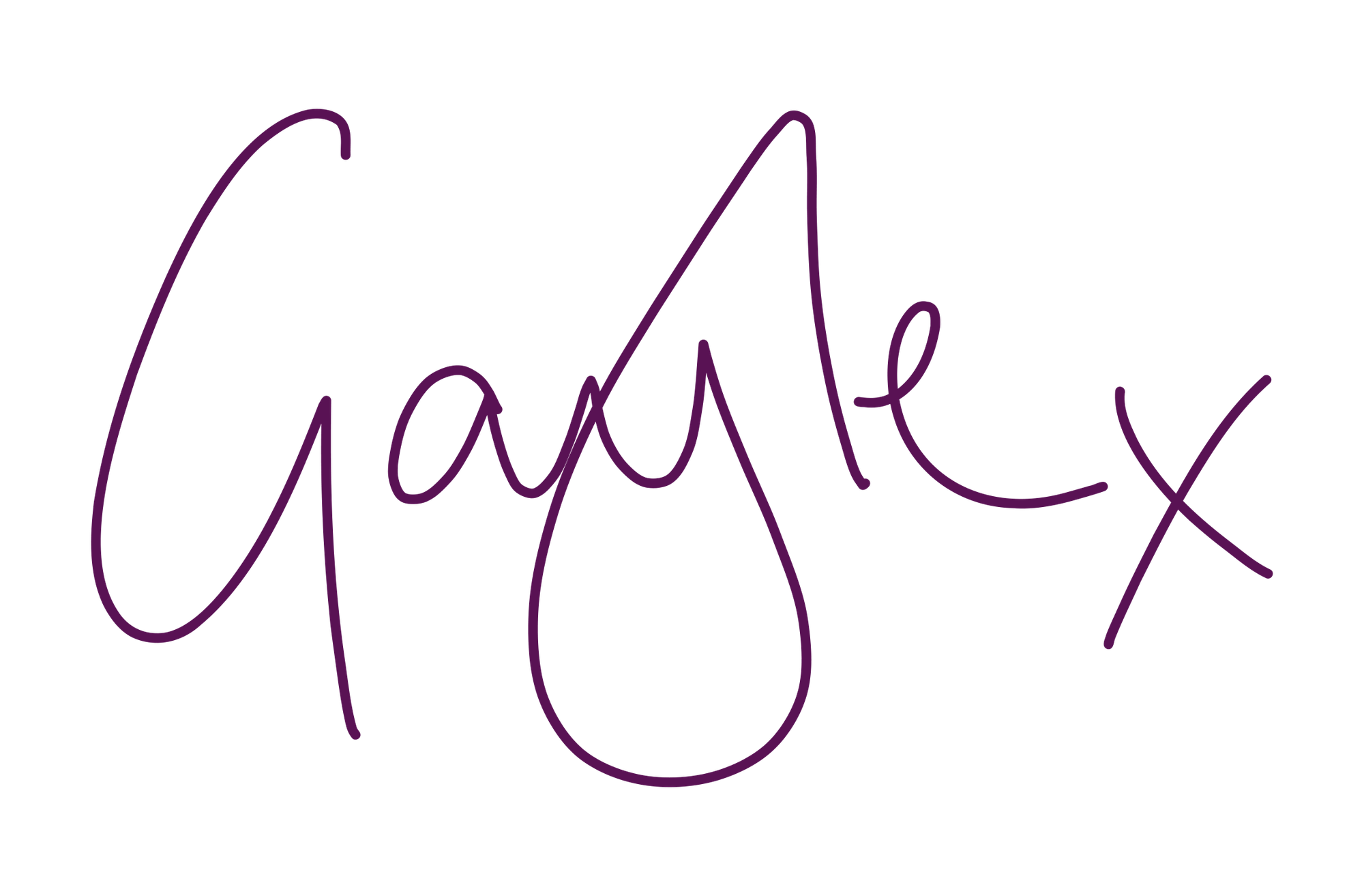 Gayle's signature