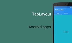 TabLayout: Android design support library