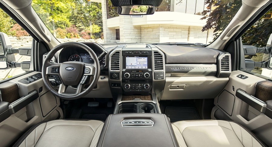2018 Ford SuperDuty-Limited interior