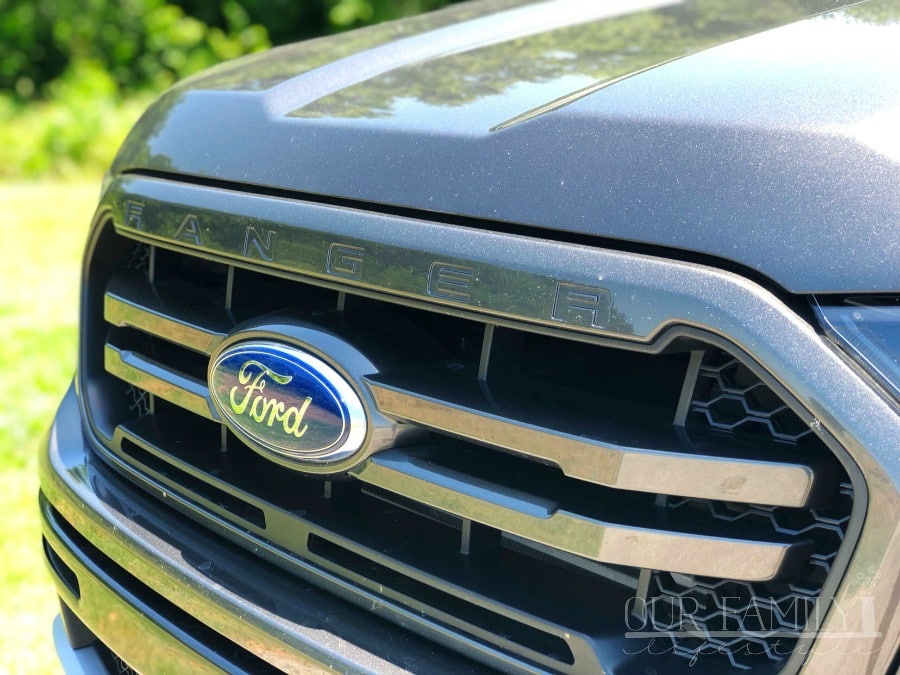 2019 Ford Ranger front fascia