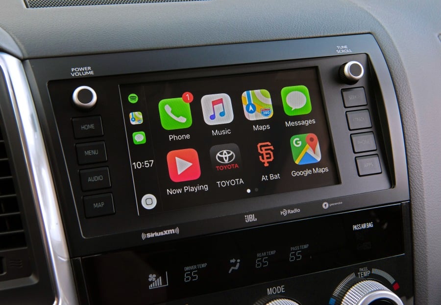 2020_Toyota_Sequoia_TRD_Pro_7.0-in. touch-screen