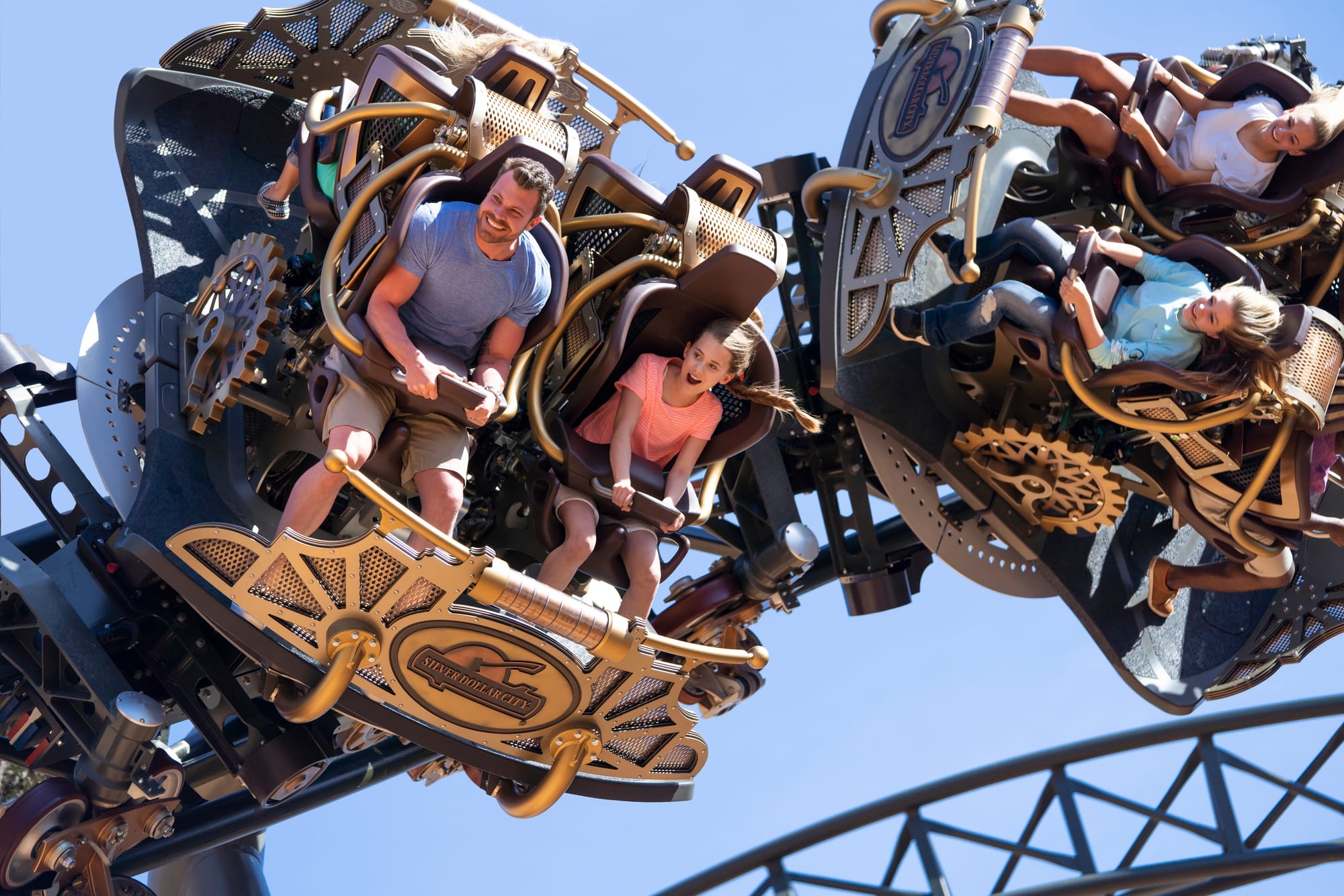 Silver Dollar City Time Traveler Roller Coaster