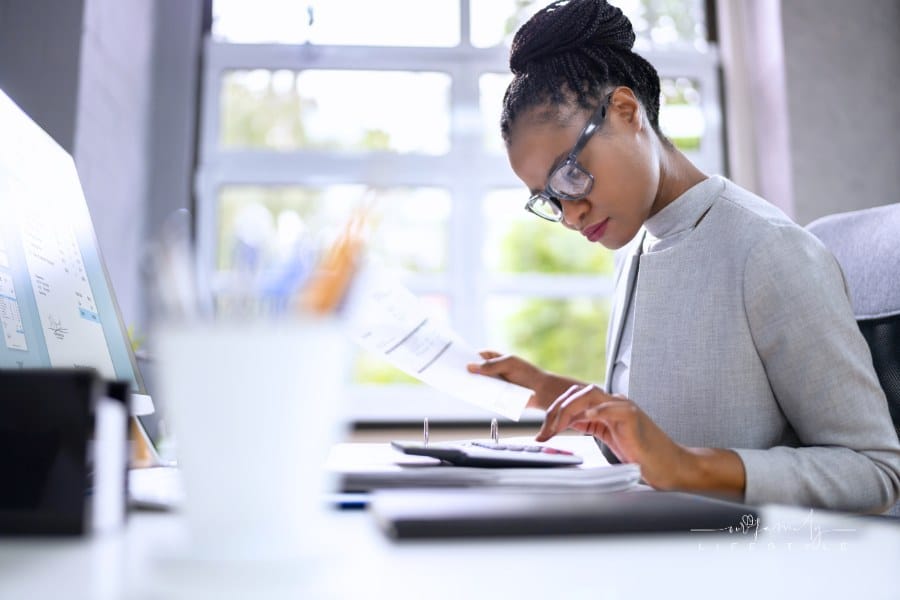 Professional Female Accountant