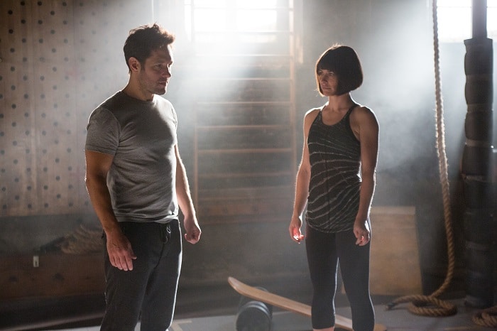 Marvel's Ant-Man Paul Rudd and Evangeline Lilly