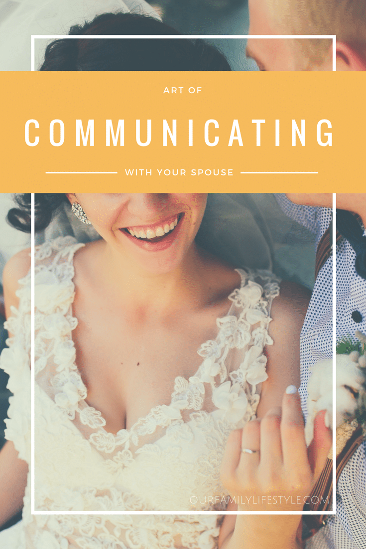 art of communicating with your spouse